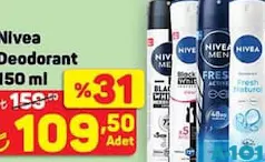 NİVEA DEODORANT 150 ML